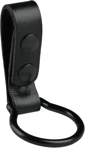 Leather Flashlight Ring Holder for D