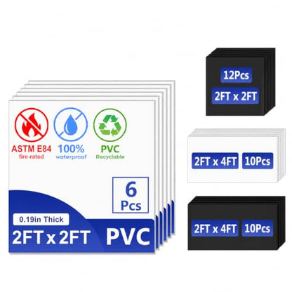 Premium PVC Smooth Drop Ceiling Tiles