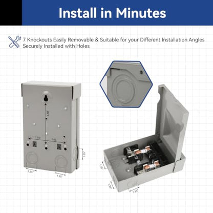 Fused Pull Out Disconnect Switch