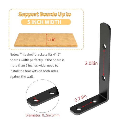6PCS L Bracket