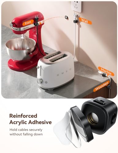 Detachable Magnetic Cord Organizer w