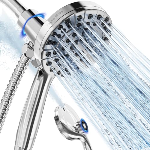 9 Settings High Pressure Magnetic Shower Head with Handheld