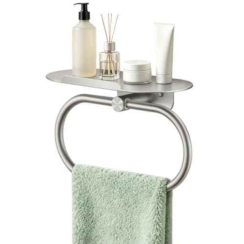 Hand Towel Holder with Shelf