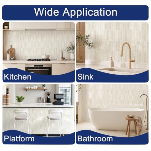 Upgraded Thicker Design Peel and Stick Backsplash
