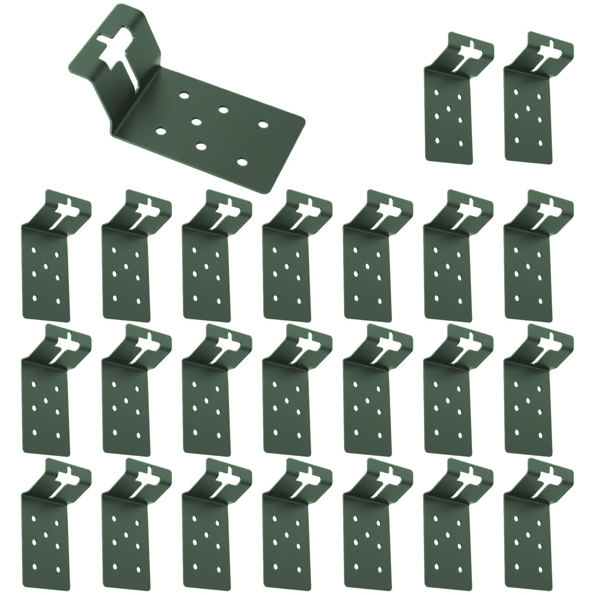 48 Pcs Green T (Green)