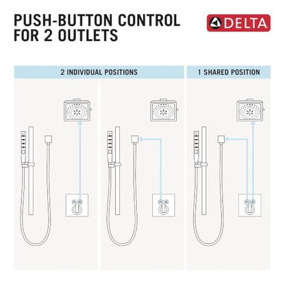 Round Contemporary Push