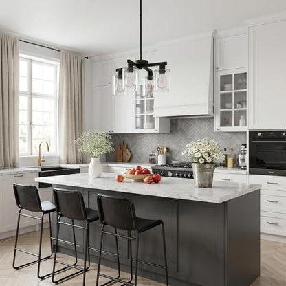 Farmhouse Black Pendant Light