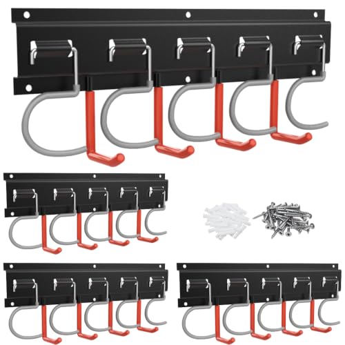 4 Pack 64 inch Heavy Duty Metal Garage Tool Organizer Wall Mount (64 inch 4 pack)