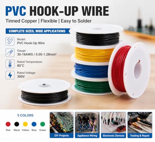 30 AWG Hook Up Wire Kit