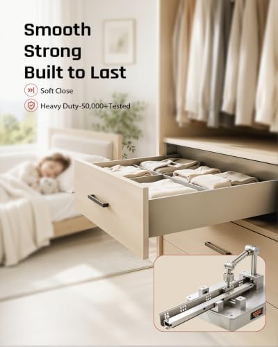 Undermount Drawer Slides Soft Close
