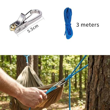 2026 Upgrade Rope Rollers Set Tightening Tool with Tensioner & Nylon Cord