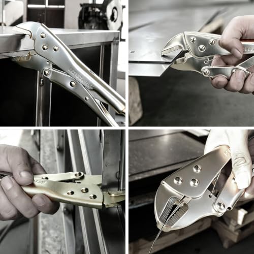 Curved Jaw Locking Pliers