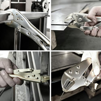 Curved Jaw Locking Pliers