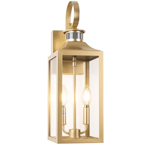 Large Motion Sensor Outdoor Wall Lights