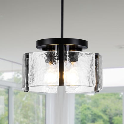 Drum Glass Chandelier