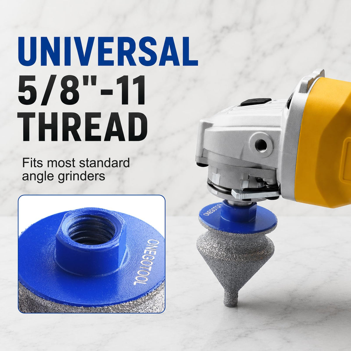 Diamond Chamfer Hole Saw Drill Bit (4 in 1 Chamfer)