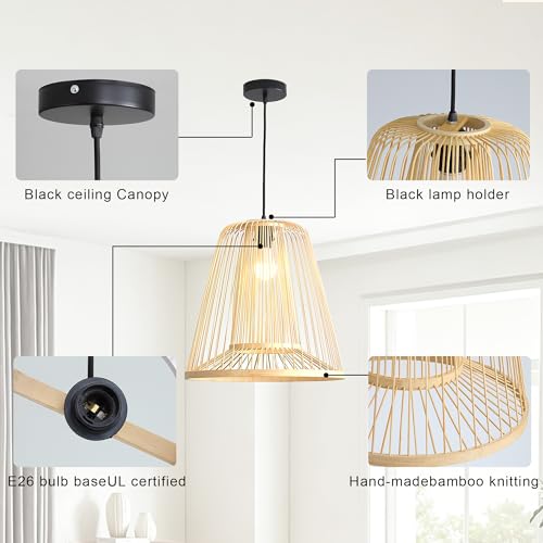 Boho Pendant Light Fixtures Rustic Farmhouse Chandelier
