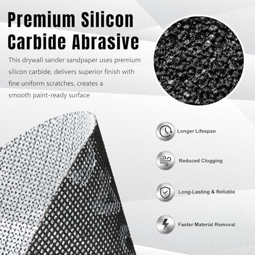 9 Inch Mesh Sanding Discs Silicon Carbide
