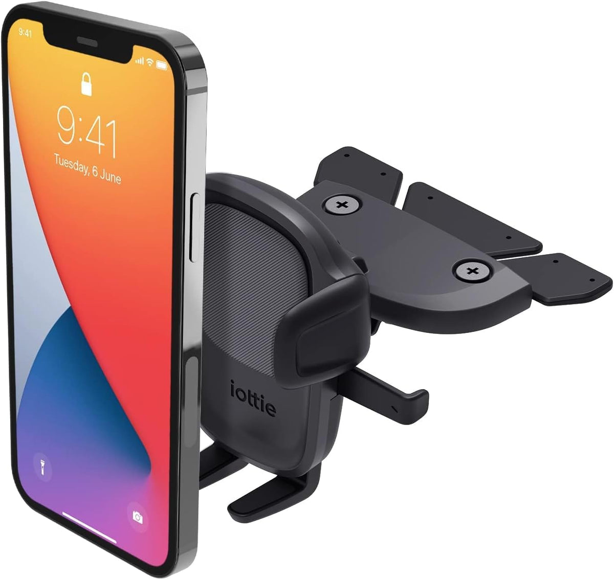 Easy One Touch Signature CD Slot Car Mount for Smartphone iPhone 18 (Signature)