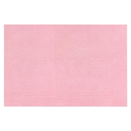 6x9 Area Rugs for Living Room (6' x 9' (Rectangular) / Pink)