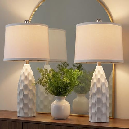 Ceramic Table Lamps Set of 2