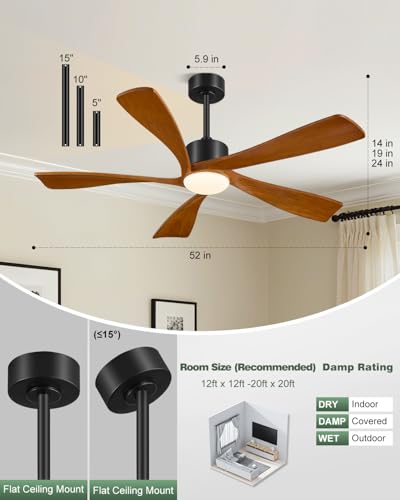 Smart Ceiling Fans with Lights