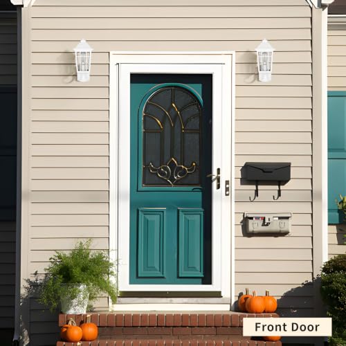 15" White Exterior Wall Lantern (11-WT)