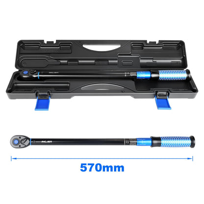 UPGRADE 1 2" Drive Click Torque Wrench (1/2inch 20-260Ft.lb)