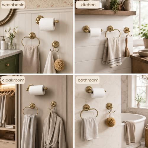 Antique Bathroom Hardware Set
