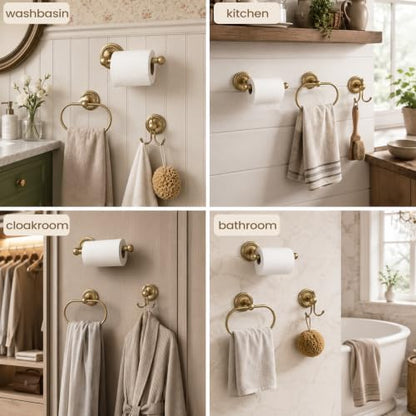 Antique Bathroom Hardware Set