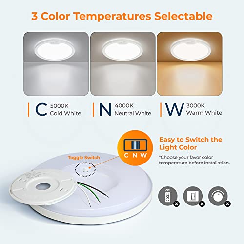 Motion Sensor Ceiling Light Wired