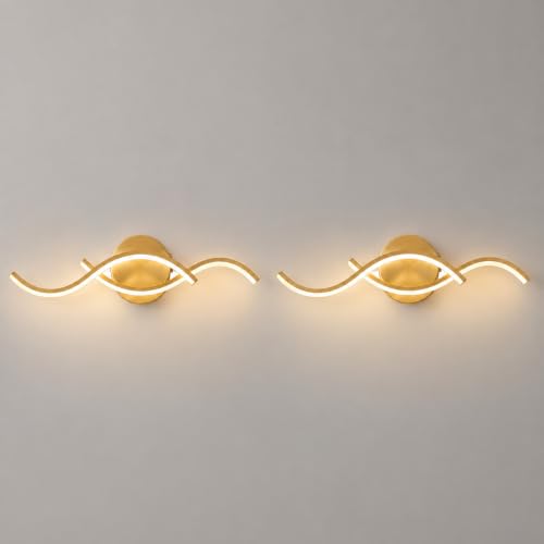 Brushed Nickel Curved 5CCT Bathroom Vanity Light Fixture Over Mirror