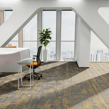 32 Pieces of 20x20 inch Square Carpet Tiles