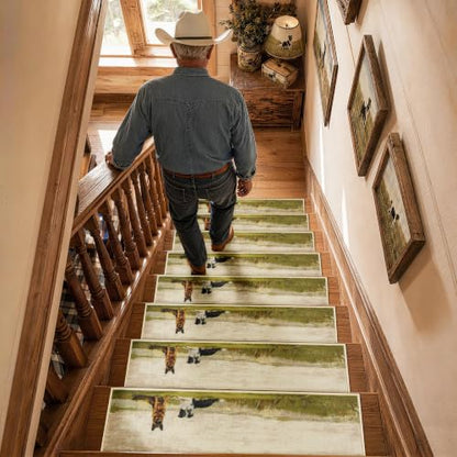 Stair Treads for Wooden Steps Non Slip