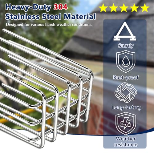 Gutter Downspout Guard 304 Stainless Steel