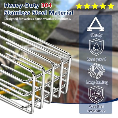 Gutter Downspout Guard 304 Stainless Steel