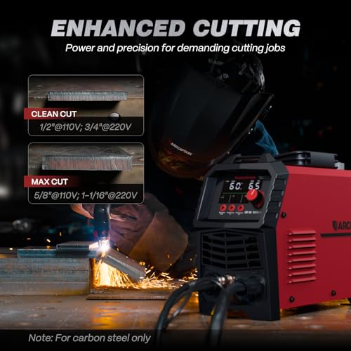 60A Non HF Plasma Cutter Machine (CUT60 Non-HF / Red)