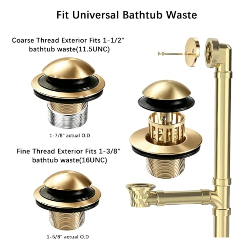 Tip Toe Bathtub Drain