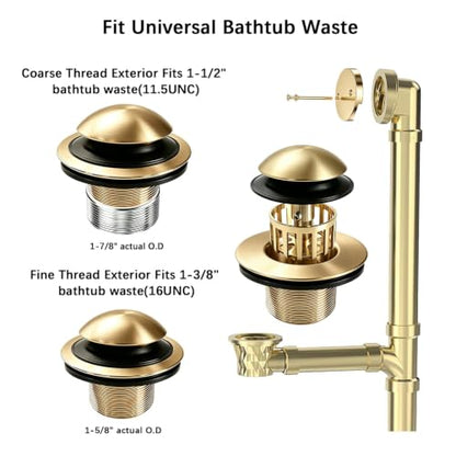 Tip Toe Bathtub Drain