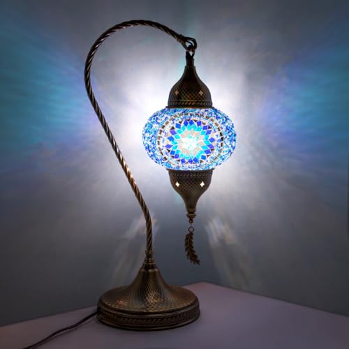 Turkish Moroccan Mosaic Table Lamp