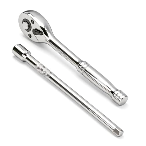 90 Tooth Ratchet Wrench with Extension Bar