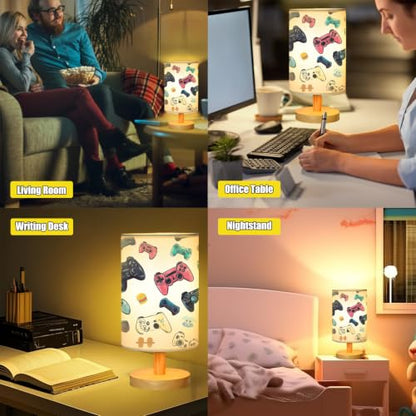 Video Game Table Lamp for Boys Room