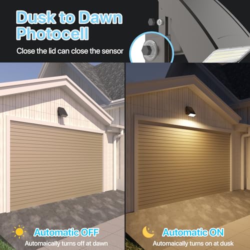 LED Wall Pack with Dusk to Down photocell