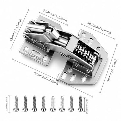 Mute Soft Close Kitchen Cabinet Door Hinges