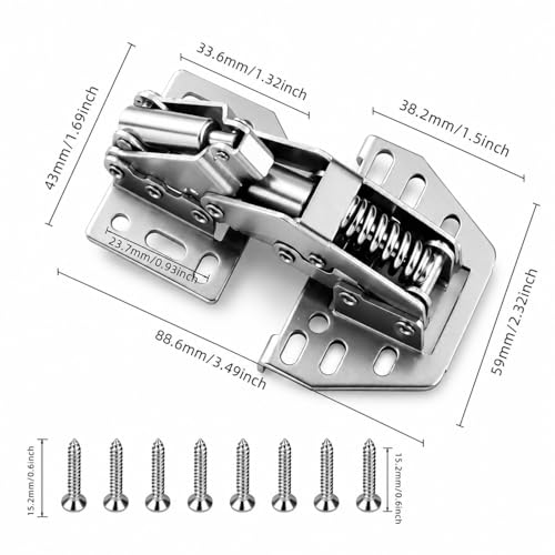 Mute Soft Close Kitchen Cabinet Door Hinges