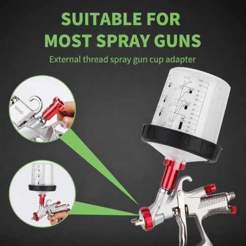 Disposable Paint Spray Gun Cup System