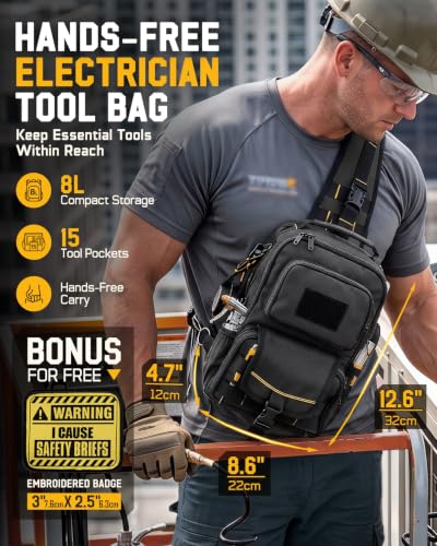 Electrician HVAC Small Tool Chest Bag