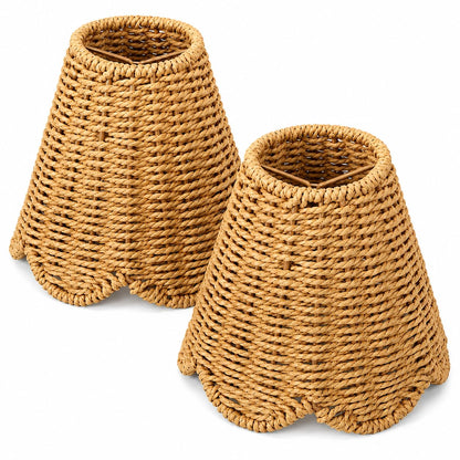 2 Pack Small Clip (Woven Paper Rope)