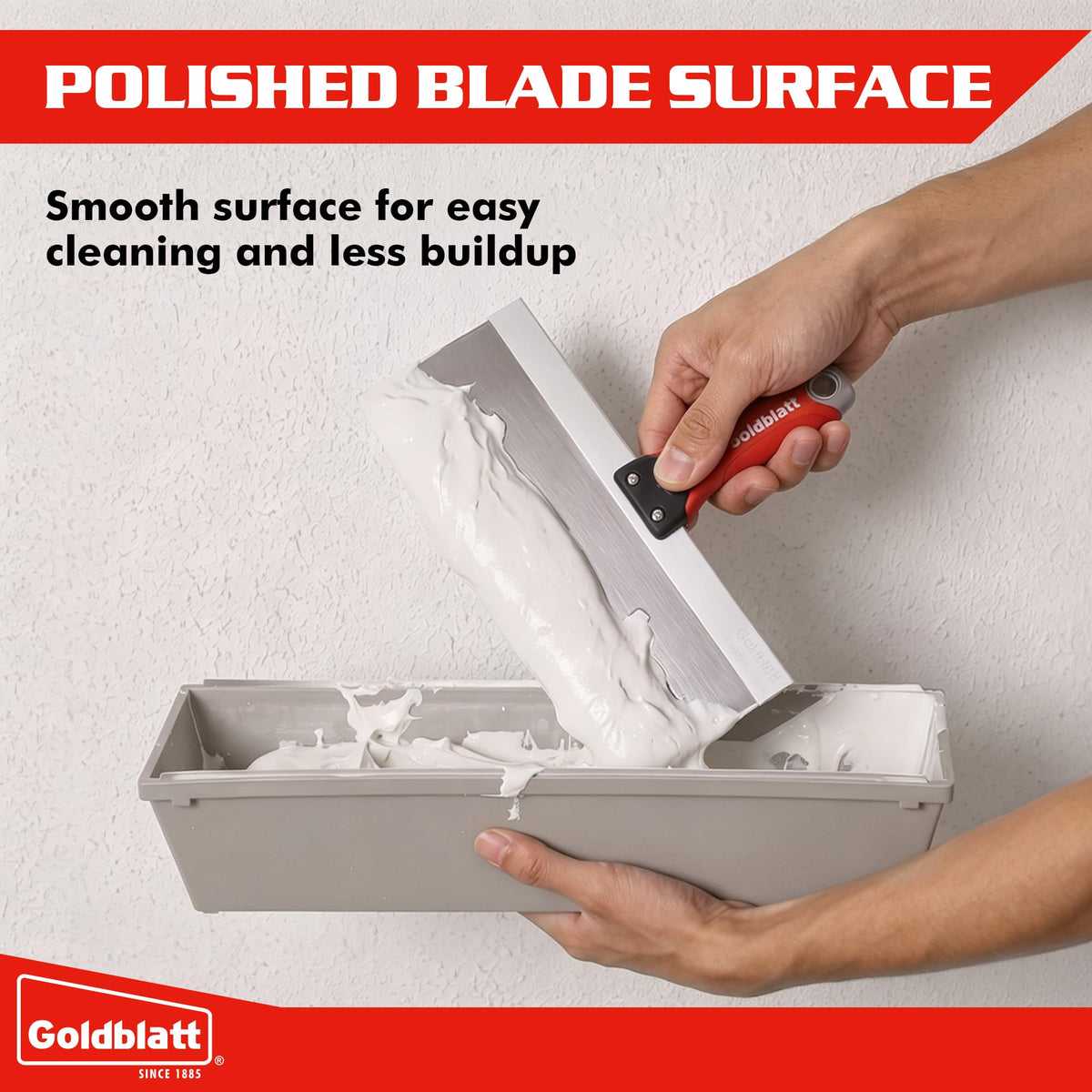 14" Stainless Steel Drywall Taping Knife (14")
