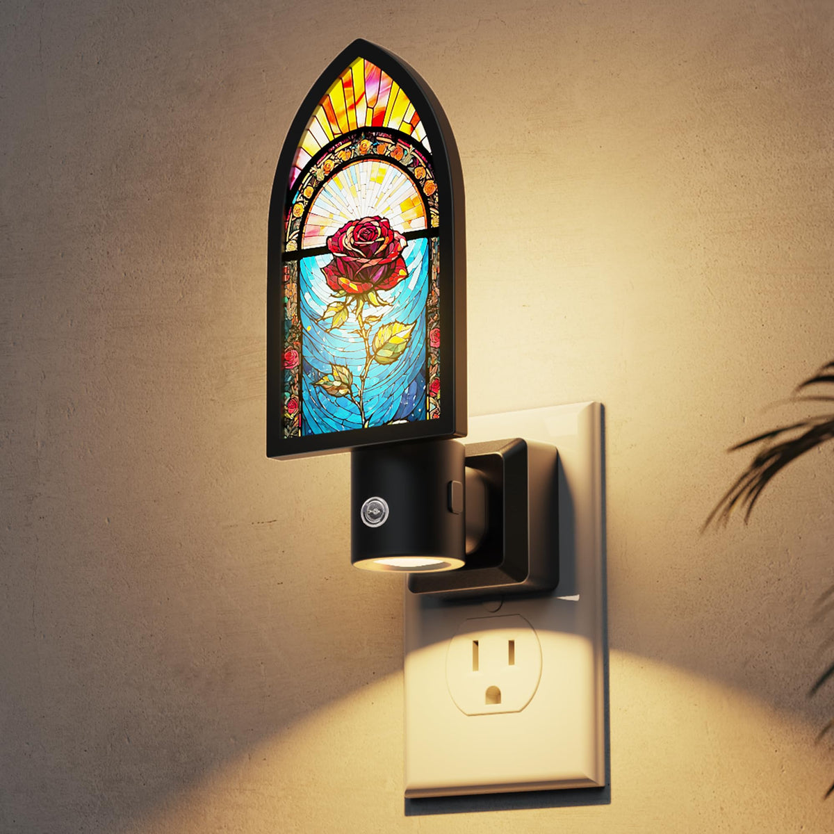Night Lights Plug into Wall (Notre Dame Rose / 1 Pack)